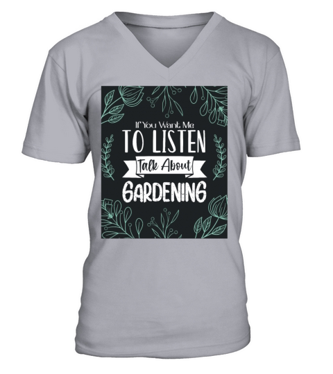 Funny Plant Love Retirement Plan Gardening Retired V-Neck T-shirt