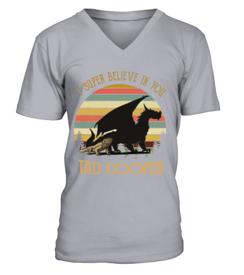I super believe in you Tad Cooper vintage V-Neck T-shirt