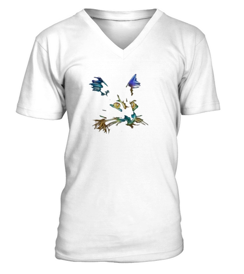 LOVE CAT MERRY CHRISTMAS T-SHIRT V-Neck T-shirt