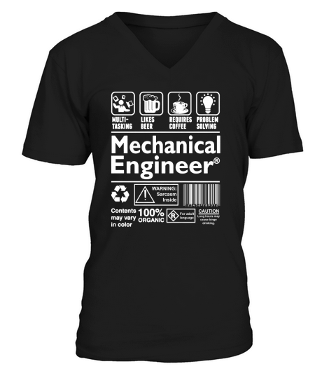 Mechanical Engineer V-Neck T-shirt