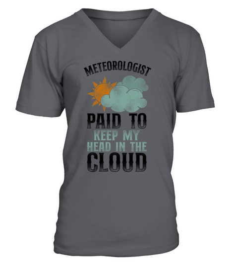 Meteorologist Weather Forecast V-Neck T-shirt