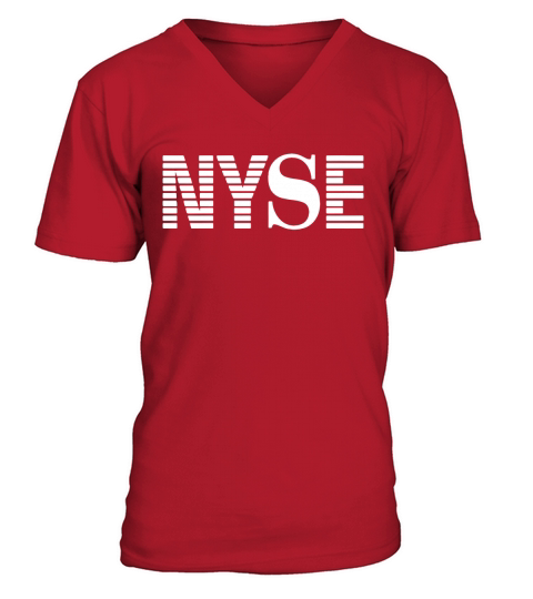NYSE New York Stock Exchange T-Shirt V-Neck T-shirt