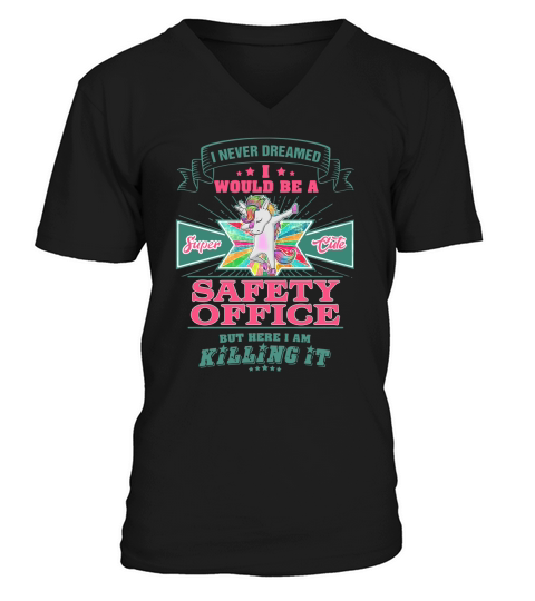 SAFETY OFFICER V-Neck T-shirt