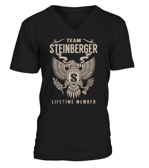 Team STEINBERGER Lifetime Member Name Shirts V-Neck T-shirt
