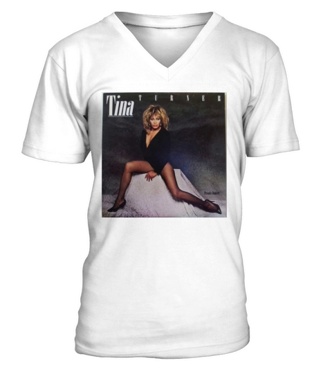 TINA TURNER PRIVATE DANCER V-Neck T-shirt