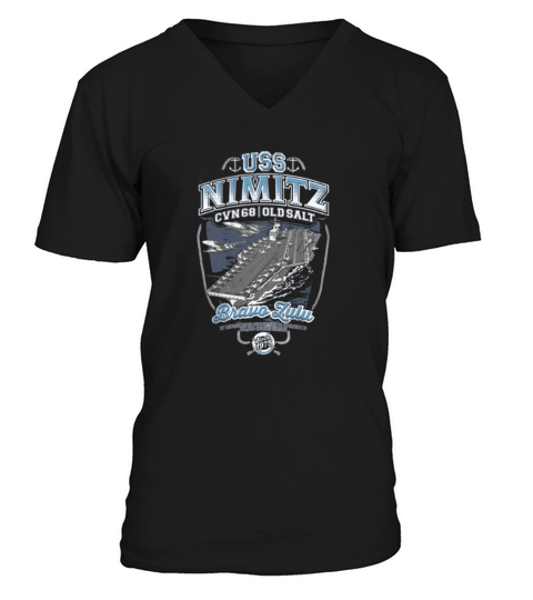 USS-NIMITZ V-Neck T-shirt