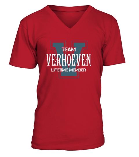VERHOEVEN Shirts - Team VERHOEVEN Lifetime Member Name Shirts V-Neck T-shirt