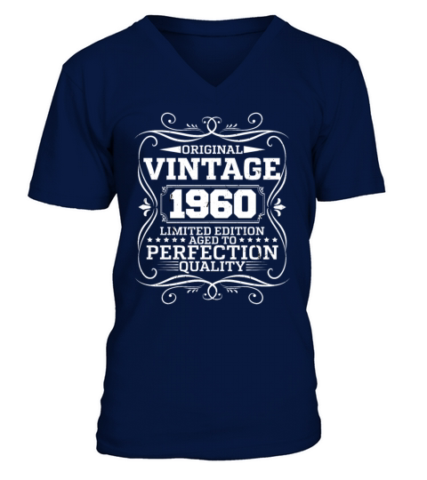 Vintage 1960 Original Limited Edition V-Neck T-shirt