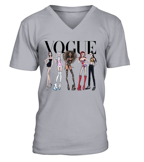 Vogue Spice Girls V-Neck T-shirt