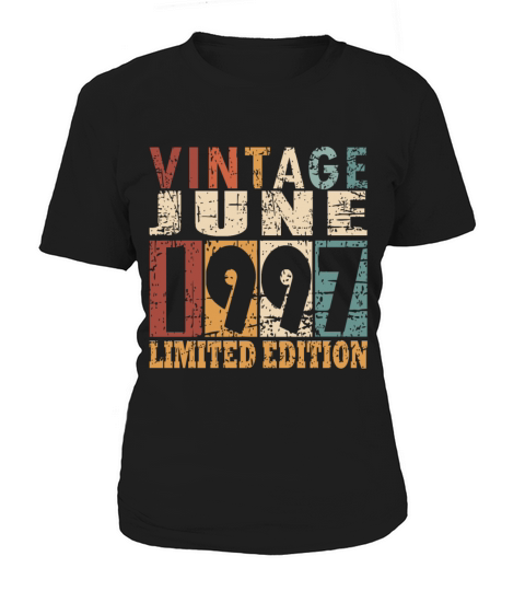 1997 vintage born in June gift Women's T-Shirt