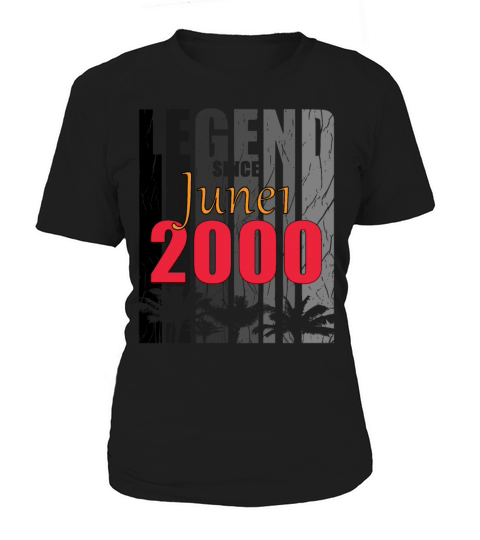 2000 vintage born in June gift Women's T-Shirt