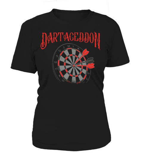 Darts Board Vintage Dartageddon Women's T-Shirt