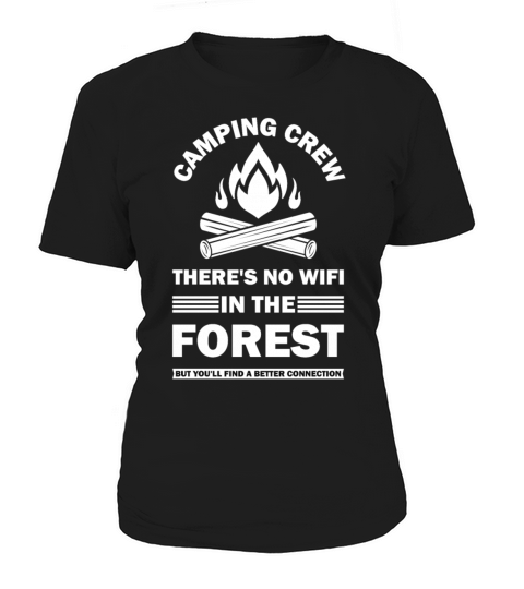 Funny Camping Crew Family Outdoor Vacation Women's T-Shirt