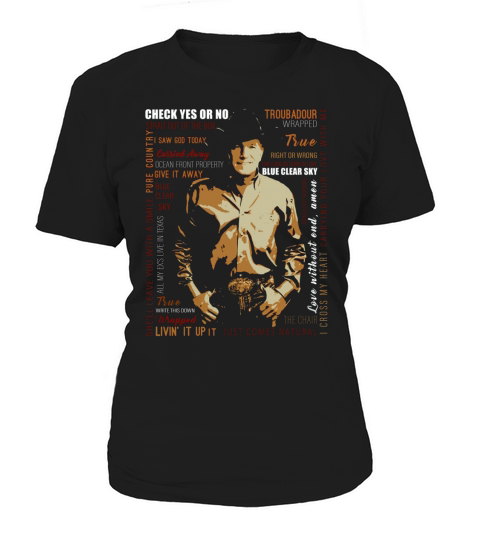 George Strait Text Women's T-Shirt