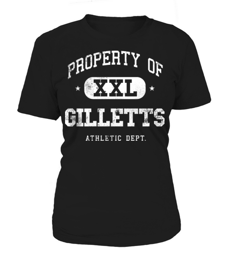 Gilletts XXL Property of Athletic Department Women's T-Shirt