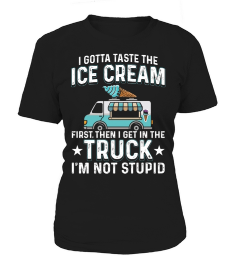 Ice Cream Melting Frozen Sweet Dessert Lover Gifts Women's T-Shirt