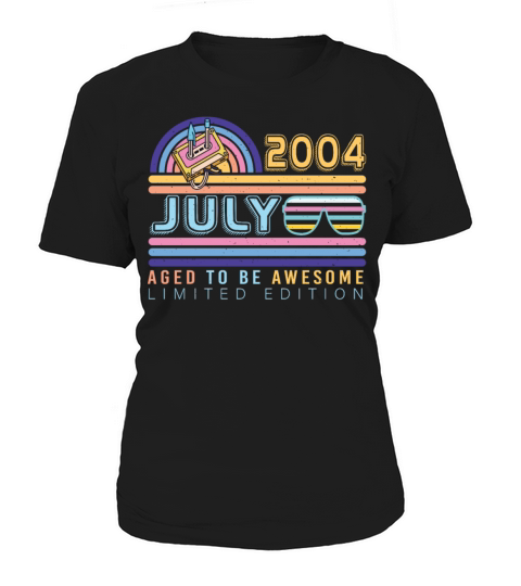 July 2004 For His 18th Birthday Women's T-Shirt