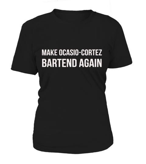 Make AOC Alexandria Ocasio-Cortez Bartend Again 2020 - Ladies Flowy Tank Women's T-Shirt