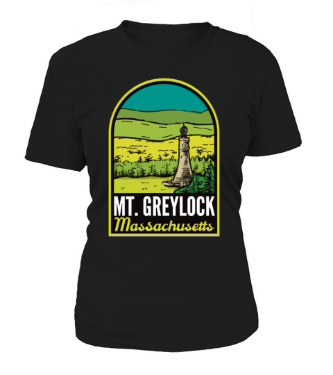 Mount Greylock Massachusetts Vintage Women's T-Shirt