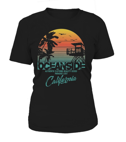 oceanside california beach shirt Women's T-Shirt