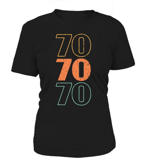 Retro 70s 1970 Vintage Seventies Party 1970s Women's T-Shirt