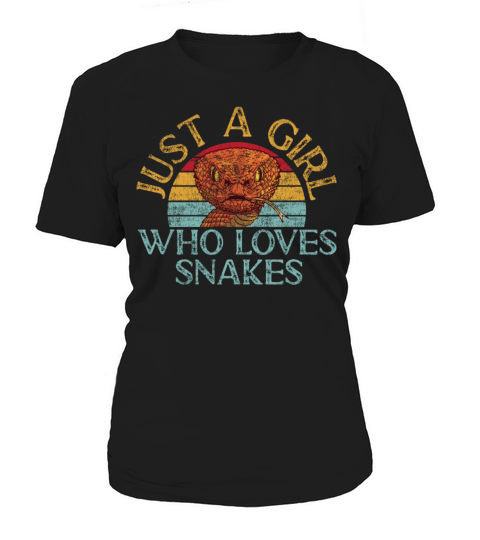 Snake Serpent Retro Vintage Just A Women's T-Shirt