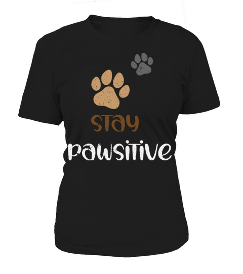 stay pawsitive vintage Women's T-Shirt