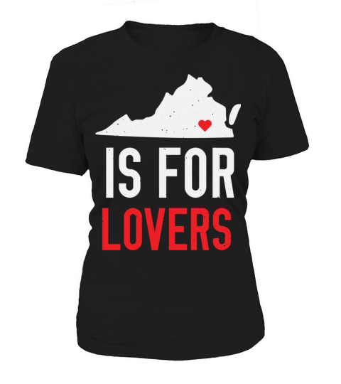 Throwback Vintage Virginia Lovers Women's T-Shirt
