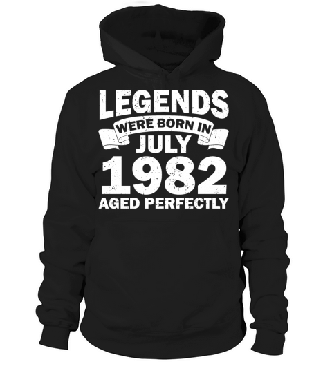 40th birthday July vintage 1982 gift idea Hoodie Unisex