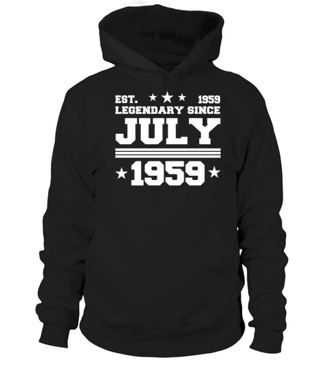 63rd birthday July vintage 1959 gift idea Hoodie Unisex