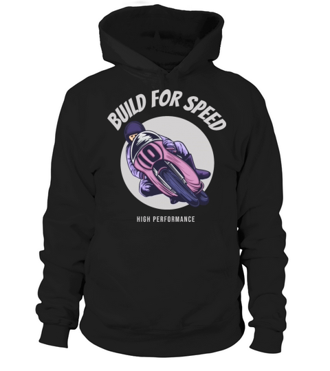Build For Speed - Motorcycles Hoodie Unisex