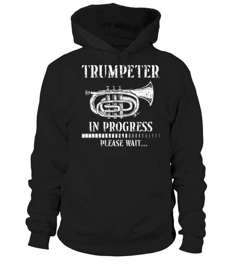 Trumpet Player Vintage Trumpeter Hoodie Unisex