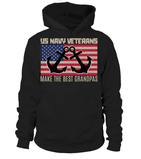 U.S. Navy Veterans Make The Best Grandpas Hoodie Unisex