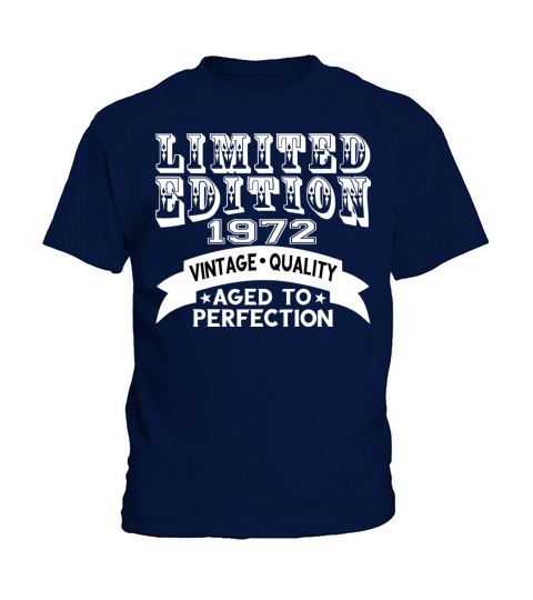 1972 Vintage 50th Birthday Limited Edition Kids T-Shirt