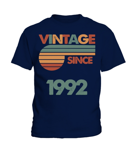 30th Vintage Birthday 1992 Kids T-Shirt