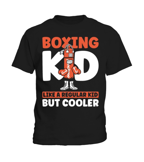 Boxing Vintage Boxing Kid Like A Kids T-Shirt