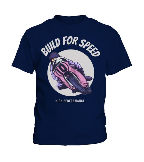 Build For Speed - Motorcycles Kids T-Shirt