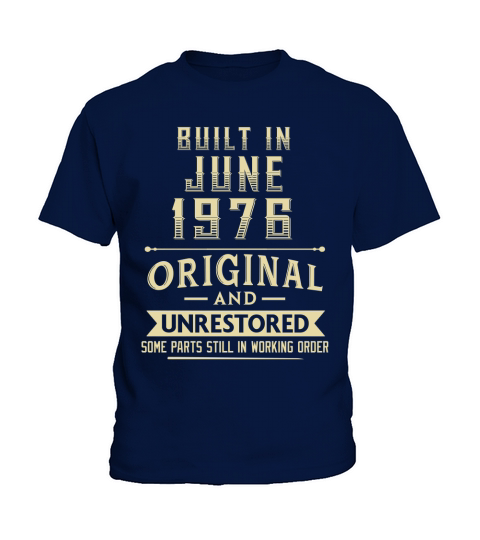Built in June 1976 original and unrestored Kids T-Shirt