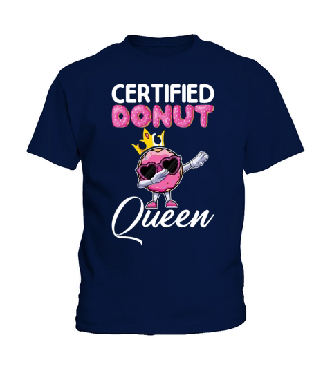 Certified Donut Queen - Funny Dab Dance Style Kids T-Shirt