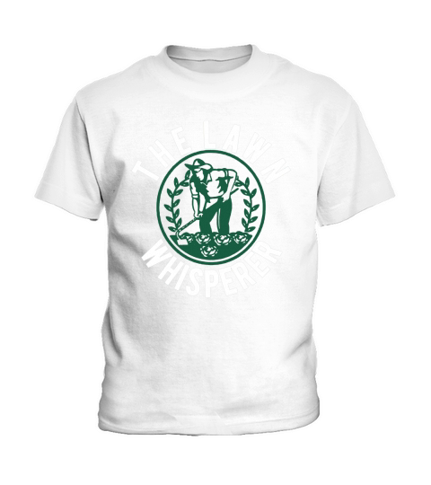 Funny Lawn Whisperer T-Shirt - Grass King, Yard Care Kids T-Shirt