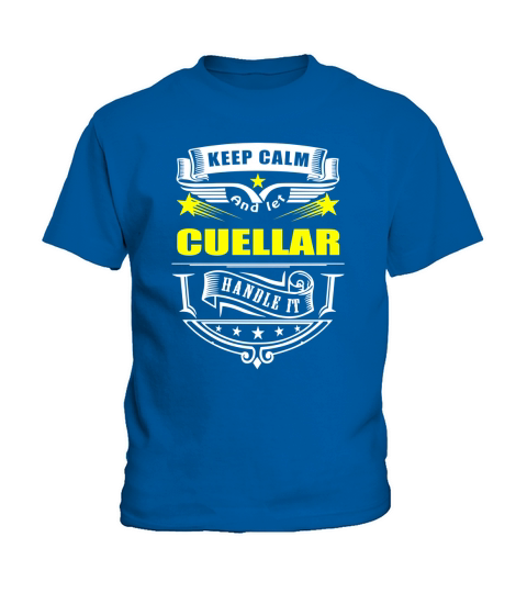 Keep calm and let CUELLAR handle it Kids T-Shirt