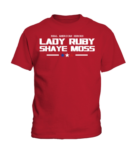 LADY RUBY AND SHAYE MOSS - REAL AMERICAN HEROES Kids T-Shirt