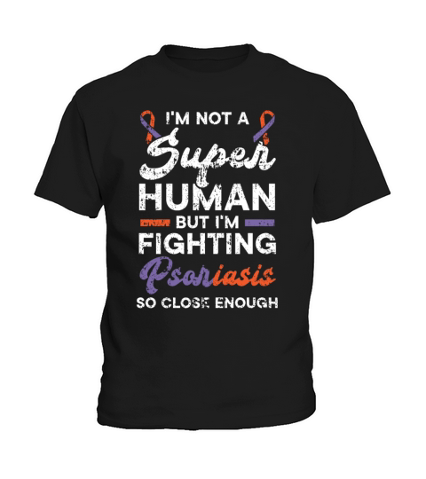 Psoriasis Warrior Skin Disease Psoriasis Awareness Kids T-Shirt