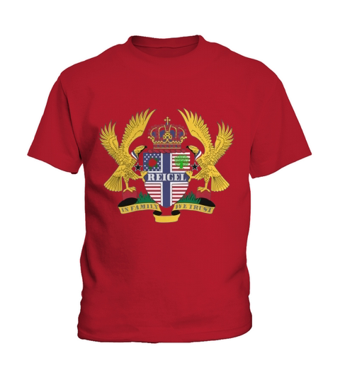 Reigel Family Crest For American People - Reigel Family T-Shirt, Hoodie, Sweatshirt Kids T-Shirt