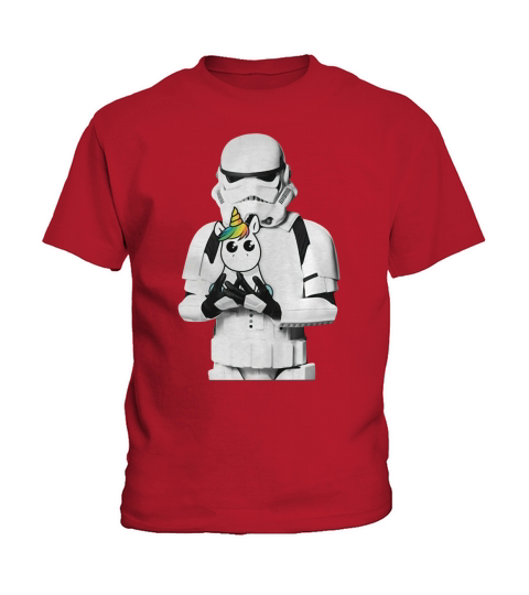 Star Wars Stormtrooper and Unicorn shirt Kids T-Shirt