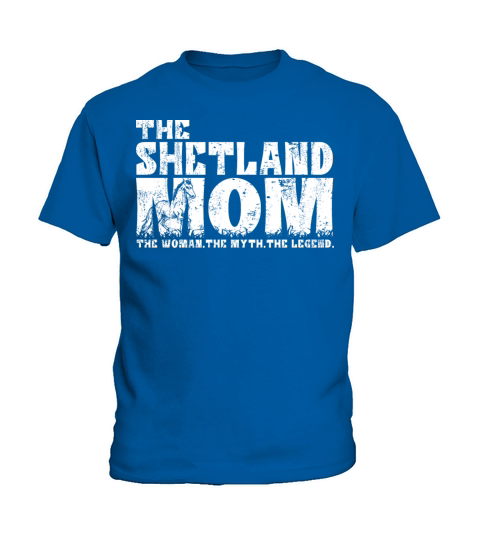 The Shetland Pony Mom Horse Owner Kids T-Shirt