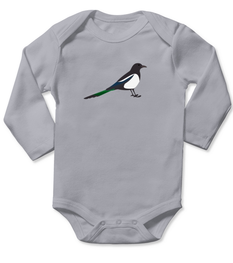artboard birds 10 Long Sleeve Baby One-Piece