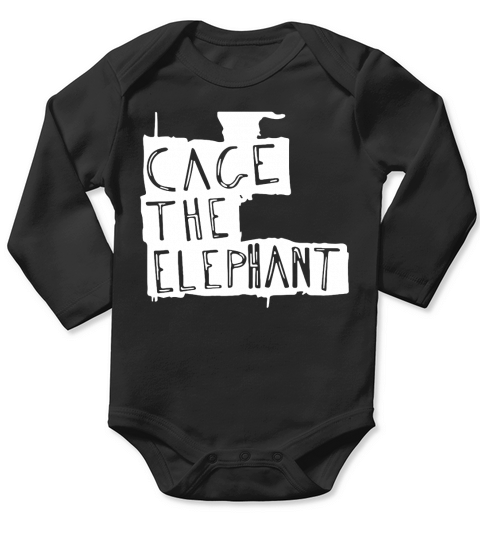 Cage_the_Elephant Logo T-Shirt Long Sleeve Baby One-Piece