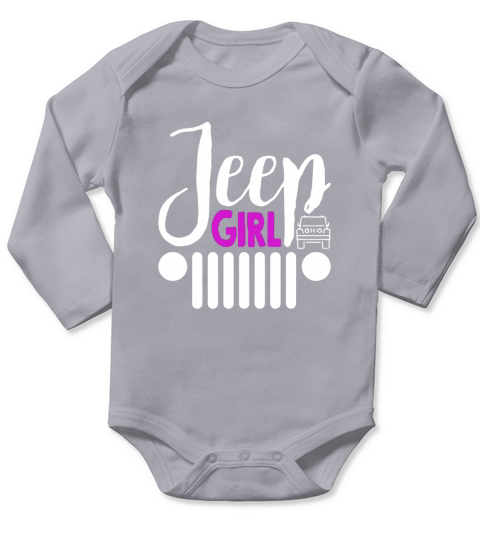Jeep Girl - iPhone X Case Long Sleeve Baby One-Piece