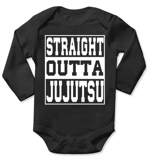Jujutsu Saying funny Long Sleeve Baby One-Piece